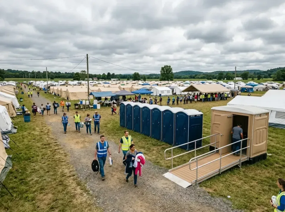 disaster-relief-camp-restrooms-010 — frequently asked questions, Dumpster & Portable Bathrooms Rental in Bowling Green, OH